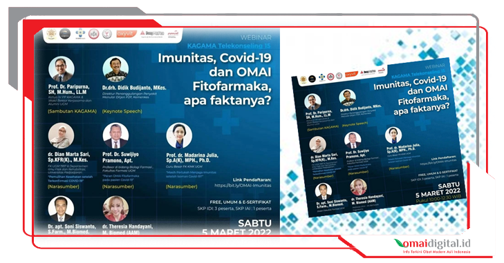 Dua Guru Besar UGM Kupas Tuntas: Imunitas, COVID-19 dan OMAI Dua Guru Besar UGM Kupas Tuntas: Imunitas, COVID-19 dan OMAI